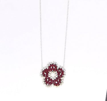 Collar 1 nomeolvides plata.